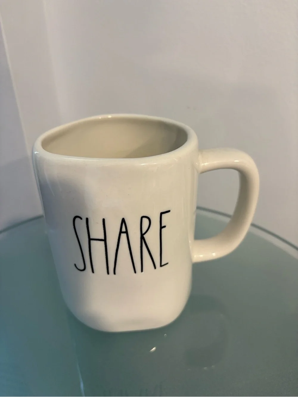 RAE DUNM “Share” Ceramic Coffee Mug